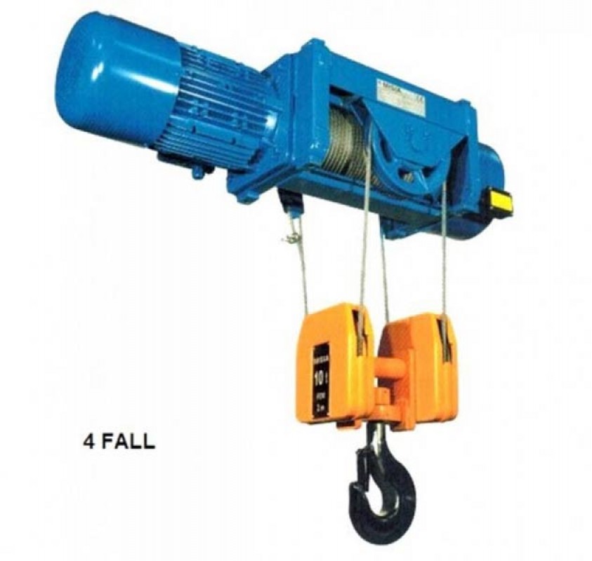 Foot Mounted Wire Rope Hoist Misia XM Lifting Gear Direct
